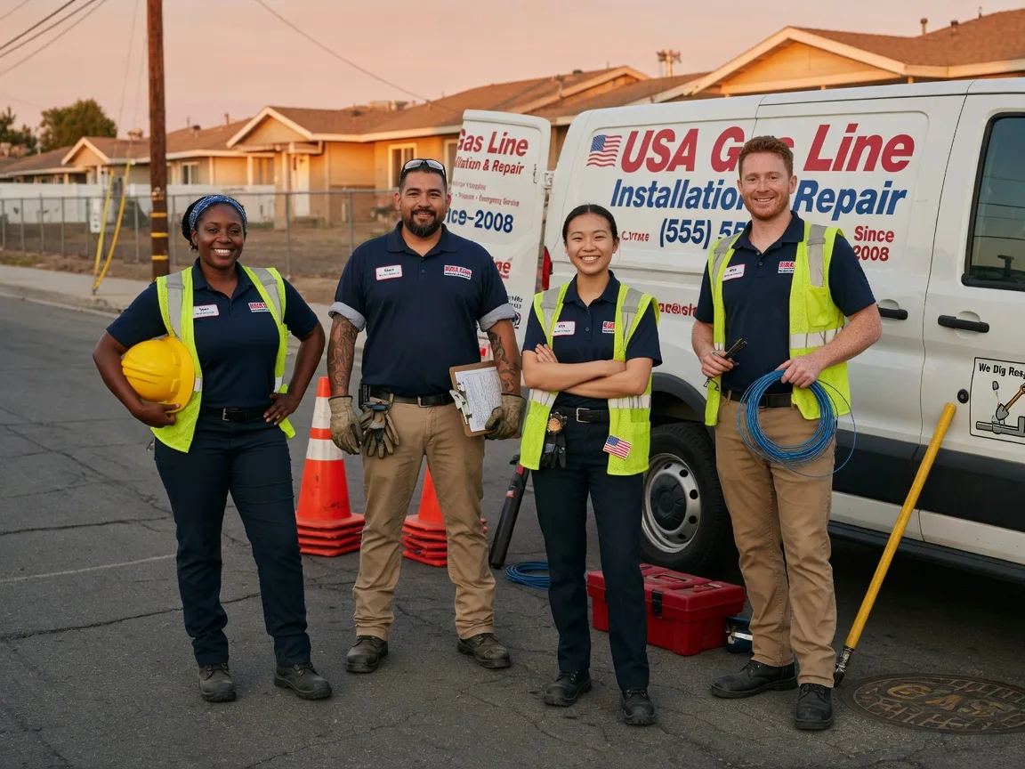 Gas Line Installation company in Walnut, CA